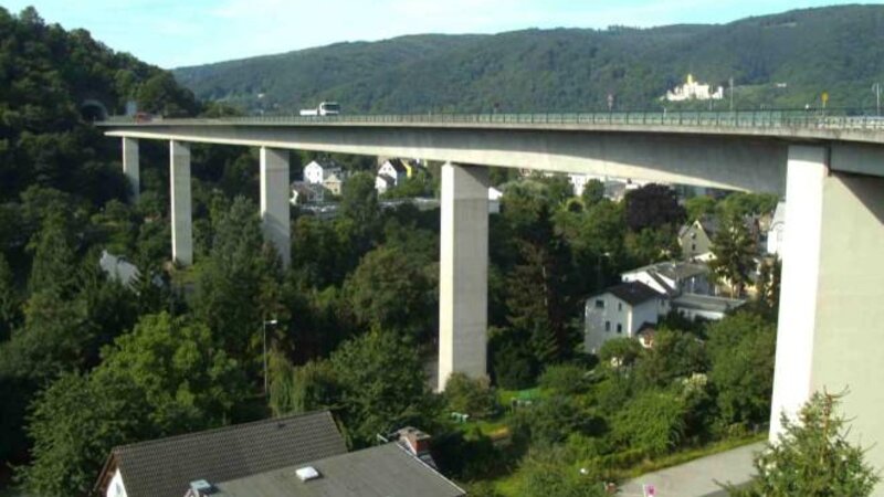 Bauarbeiten an der Lahnbrücke sind fast abgeschlossen. (Archivbild)