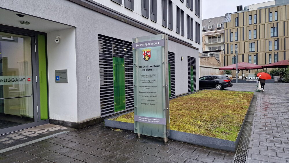 Das neue Justizzentrum Koblenz. Das neue Justizzentrum Koblenz.