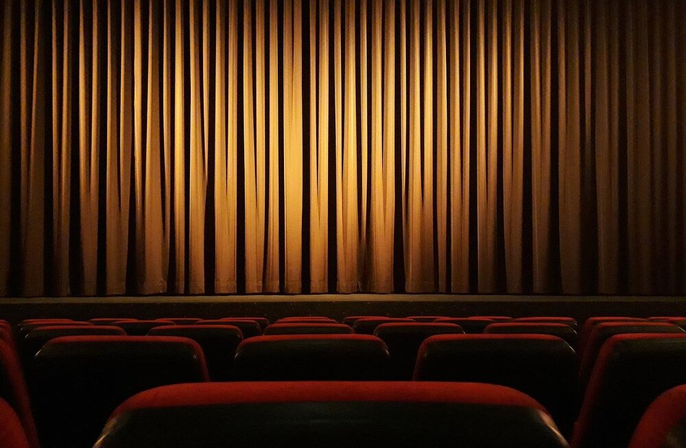 Geschlossener Theatervorhang, Symbolfoto Geschlossener Theatervorhang, Symbolfoto