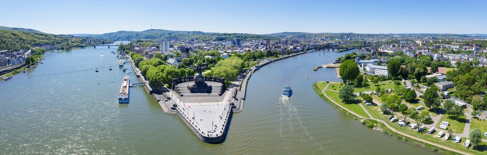 Skyline von Koblenz