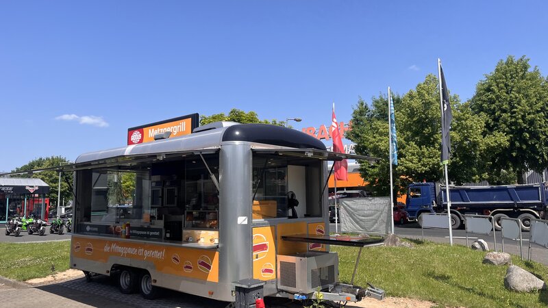 Der neue Standort des Globus-Metzgergrills in Koblenz ist ein dauerhafter.