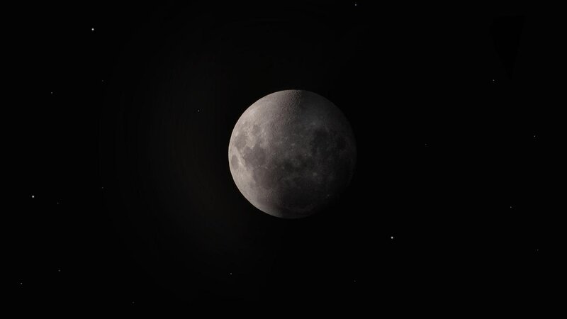 Am 10. August wird der Mond nicht alleine am Nachthimmel zu sehen sein, Symbolbild.