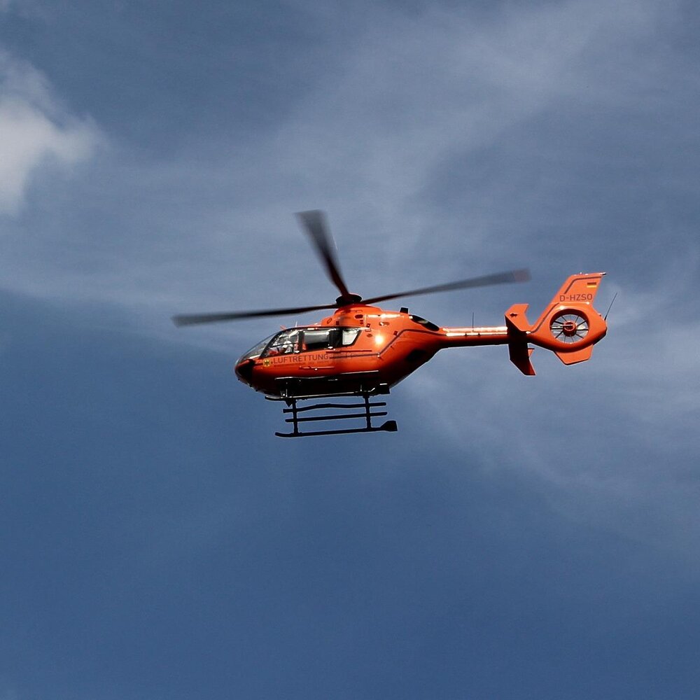 Rettungshubschrauber (Symbolbild) Rettungshubschrauber (Symbolbild)