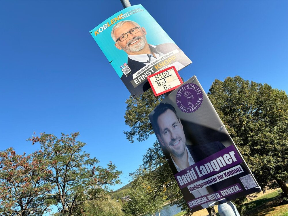 Der Koblenzer Oberbürgermeister David Langner bleibt für weitere acht Jahre im Amt. Der Koblenzer Oberbürgermeister David Langner bleibt für weitere acht Jahre im Amt.