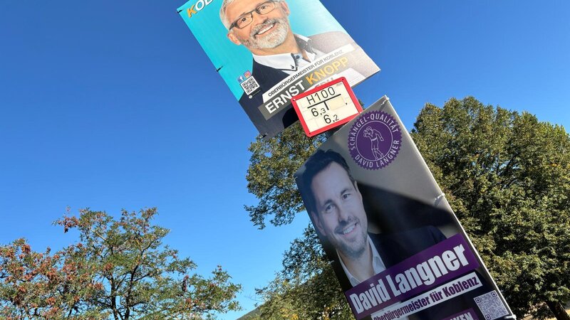 Der Koblenzer Oberbürgermeister David Langner bleibt für weitere acht Jahre im Amt.