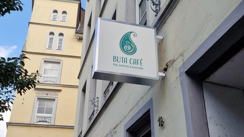 Das Buta Cafe am Florinsmarkt 12 in Koblenz.