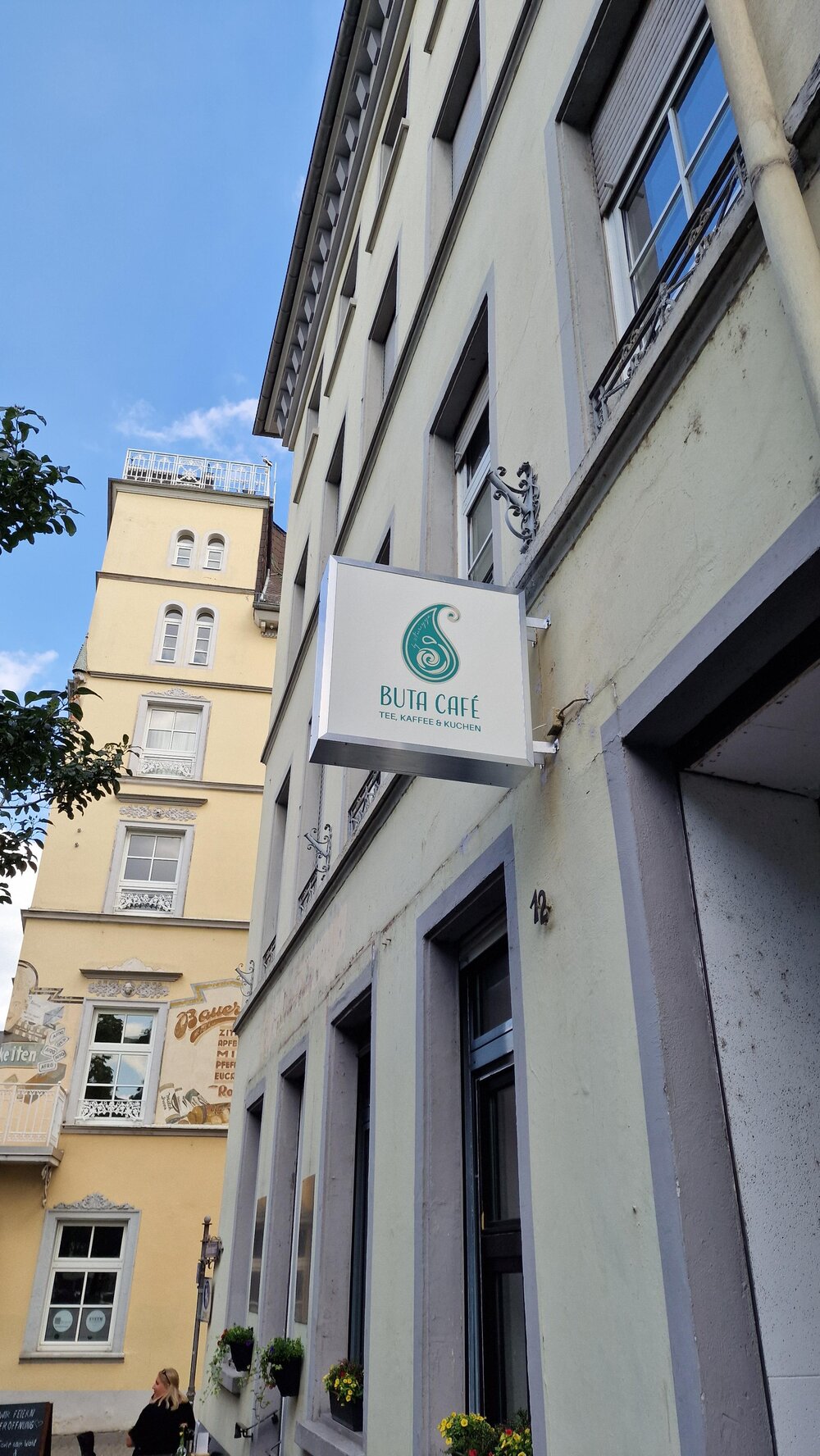 Das Buta Cafe am Florinsmarkt 12 in Koblenz. Das Buta Cafe am Florinsmarkt 12 in Koblenz.