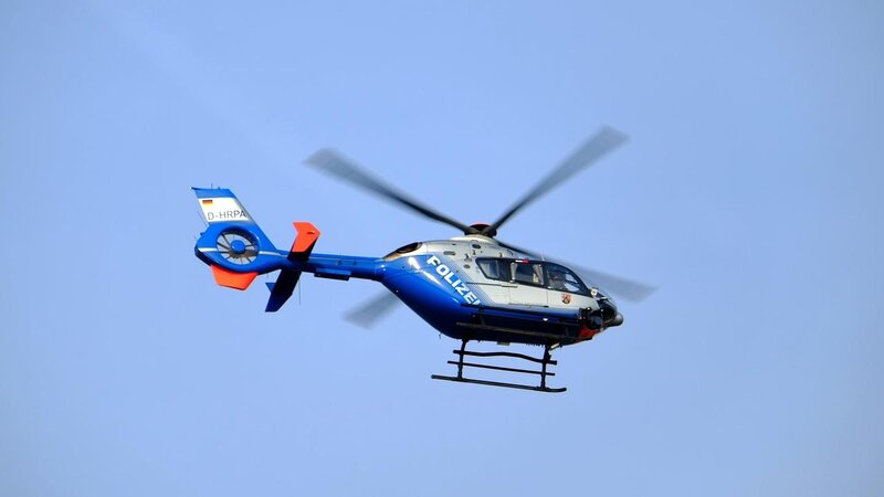 Polizeihubschrauber (Symbolbild)