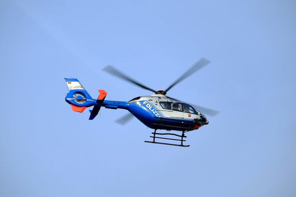 Polizeihubschrauber (Symbolbild)