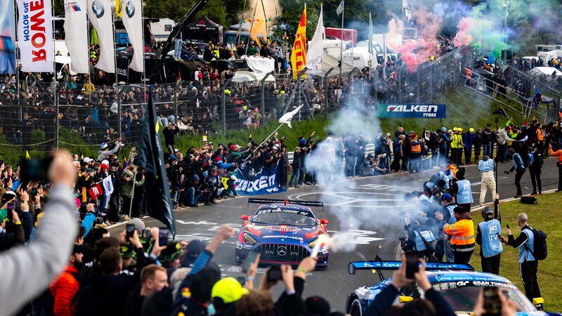 Rennen auf dem Nürburgring.