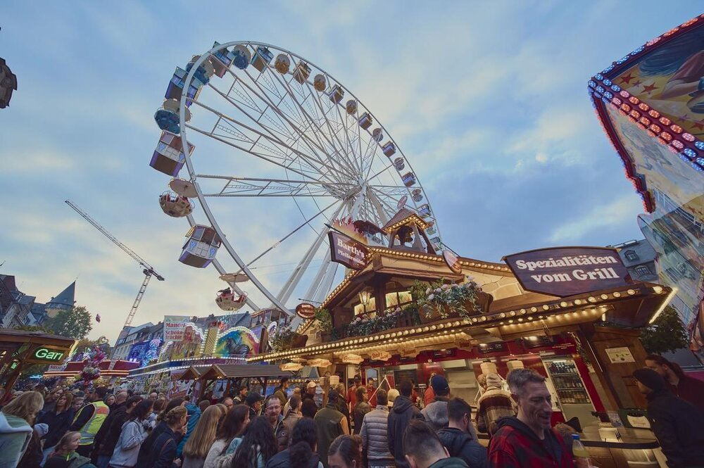 Der Lukasmarkt in Mayen 2025. Der Lukasmarkt in Mayen 2025.