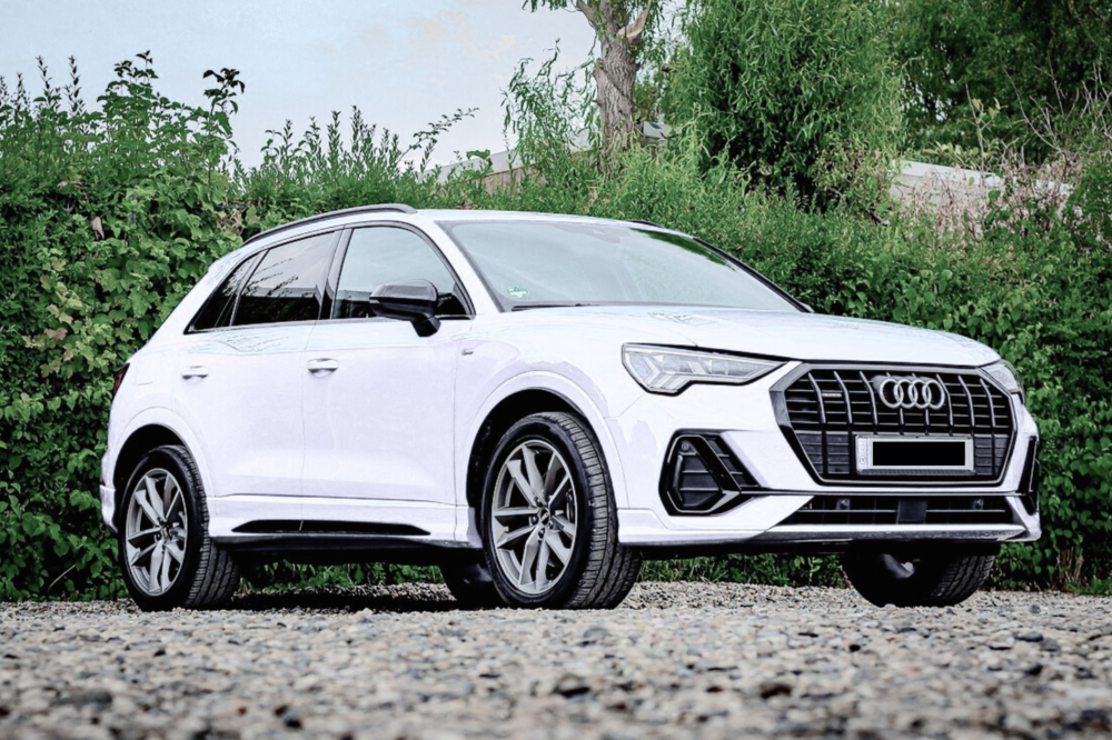 Weißer Audi Q5, Symbolbild