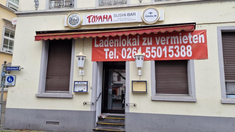 Die Toyama Sushi & Ramen Bar am Florinsmarkt in Koblenz hat geschlossen.