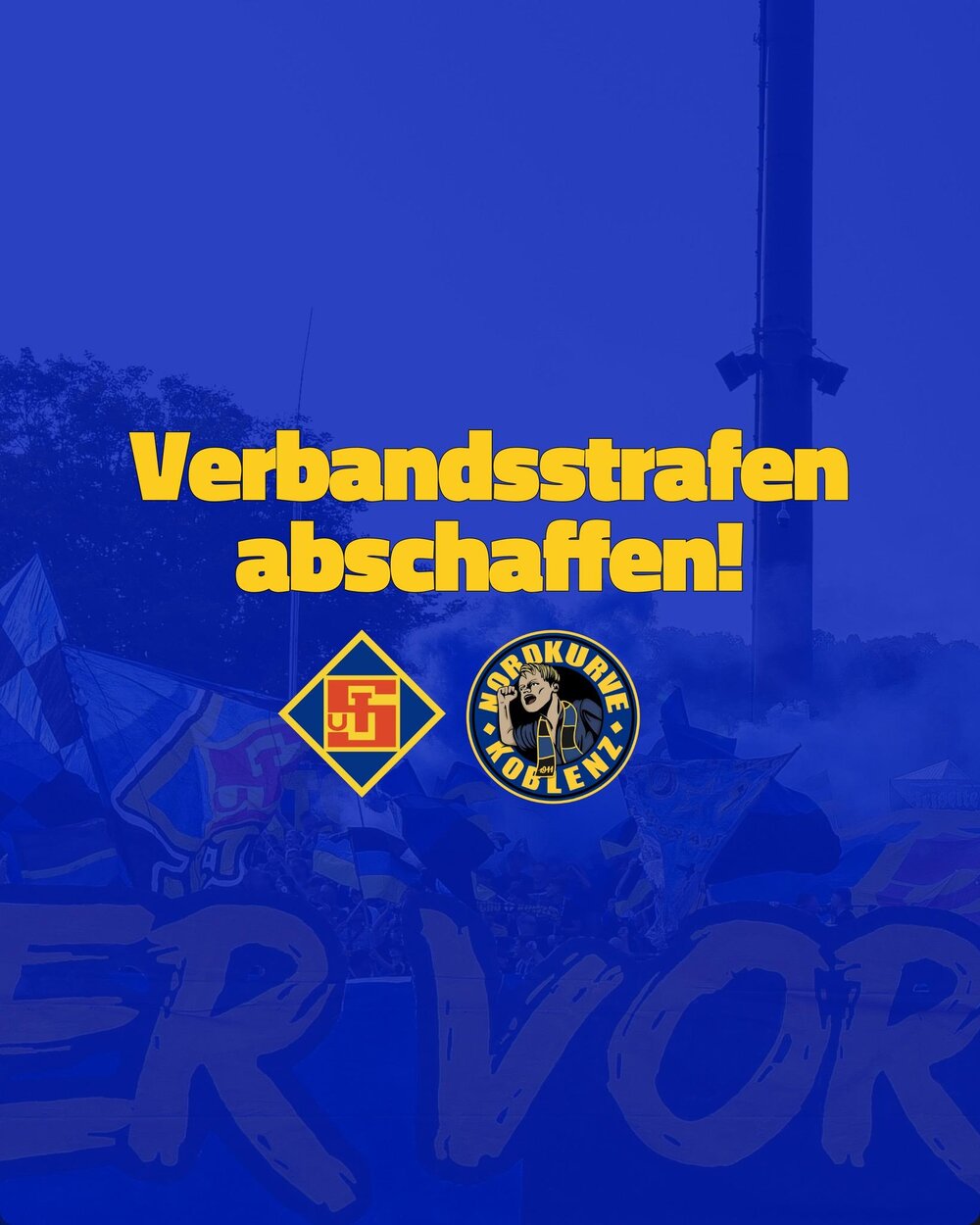 Forderung der TuS Koblenz-Fanszene