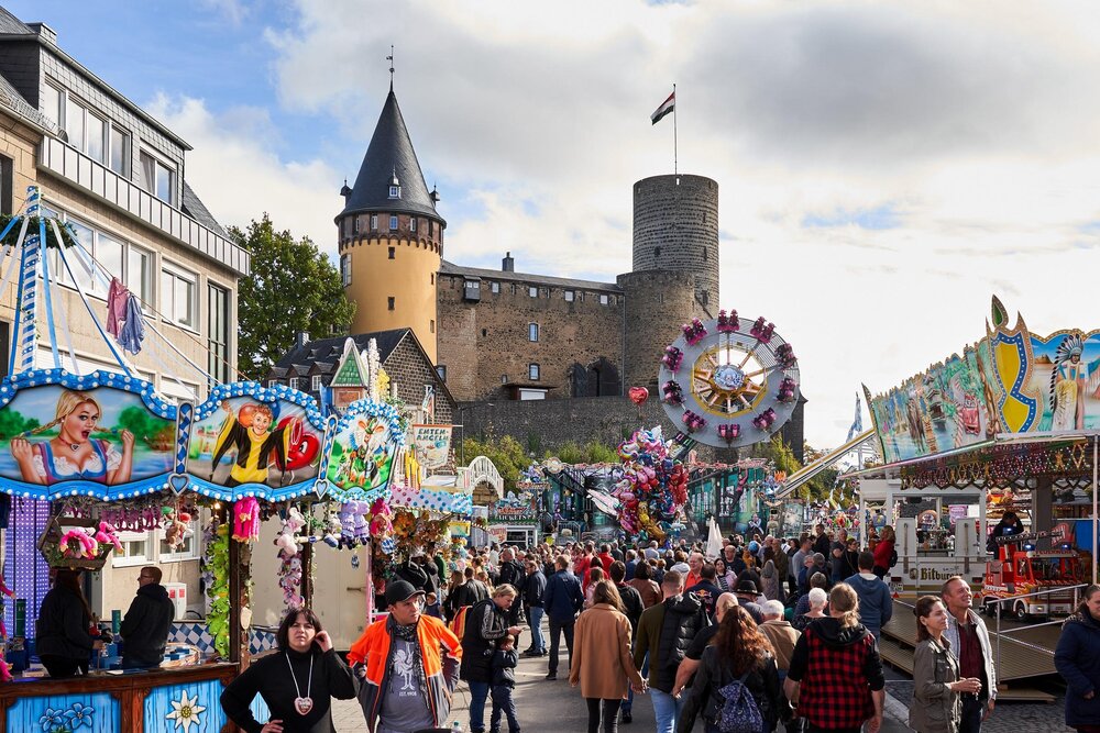 Der Lukasmarkt in Mayen. Der Lukasmarkt in Mayen.