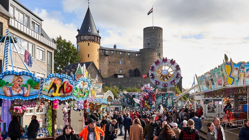 Der Lukasmarkt in Mayen.