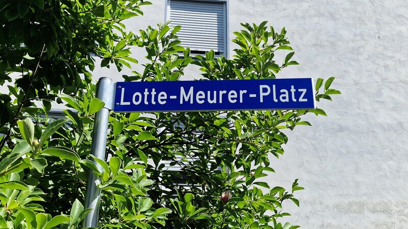 Der Lotte-Meurer-Platz in der Koblenzer Altstadt.