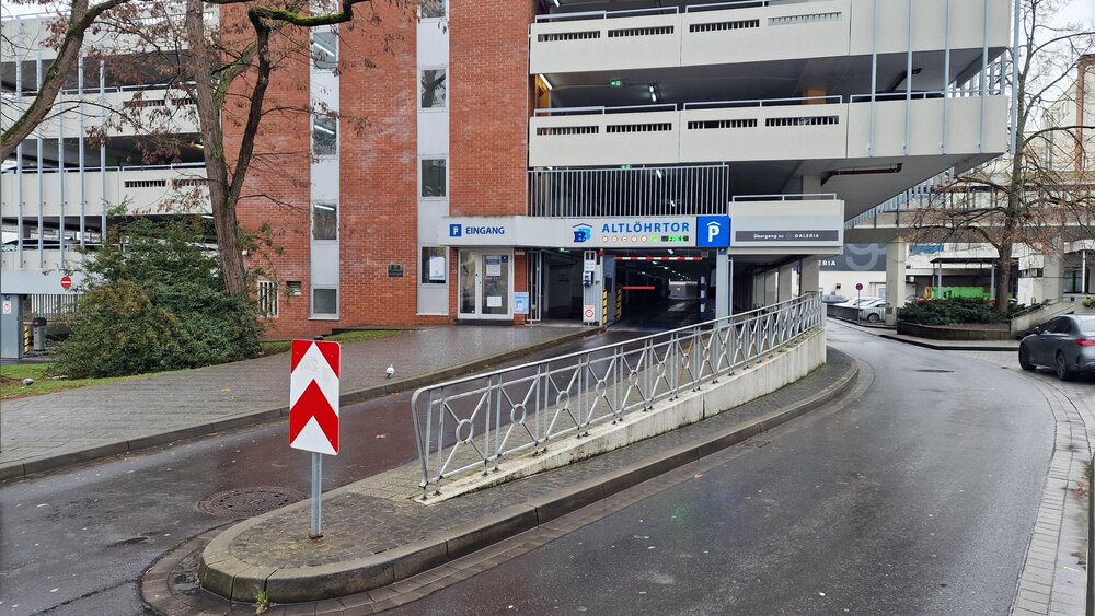 Parkhaus Altlöhrtor in Koblenz.