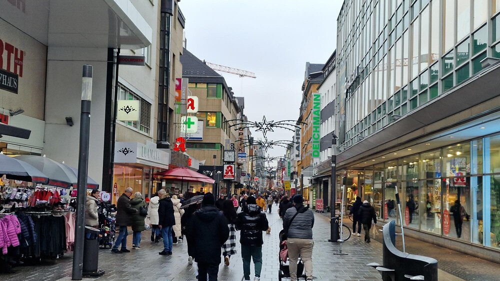 Die Löhrstraße in Koblenz. Die Löhrstraße in Koblenz.