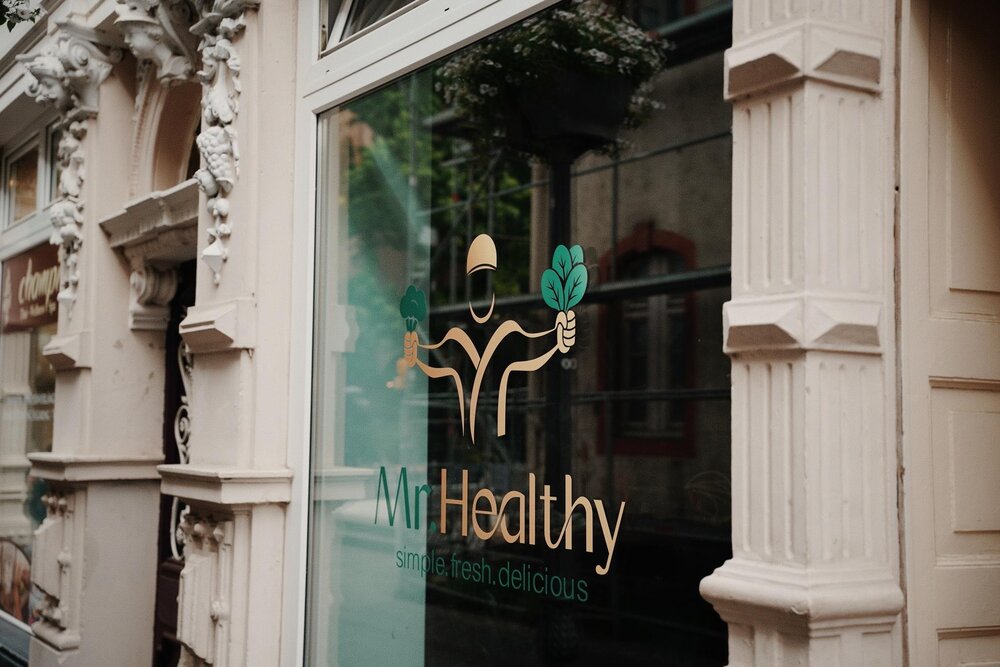 "Mr. Healthy", Münzplatz 10 in Koblenz