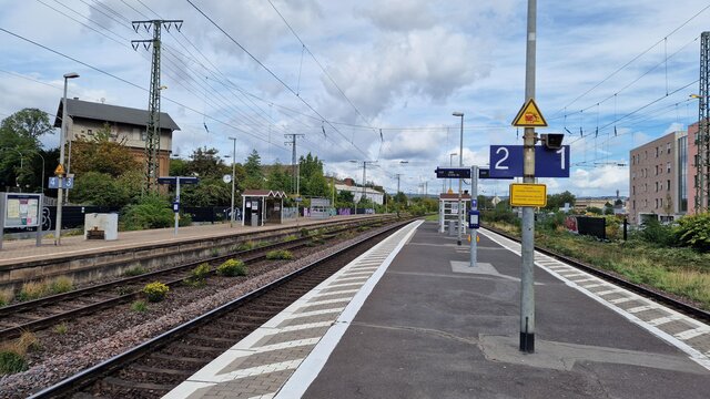 Der Bahnhof Koblenz-Lützel. Koblenz-Lützel: Das ist für den neuen Bahnhof geplant