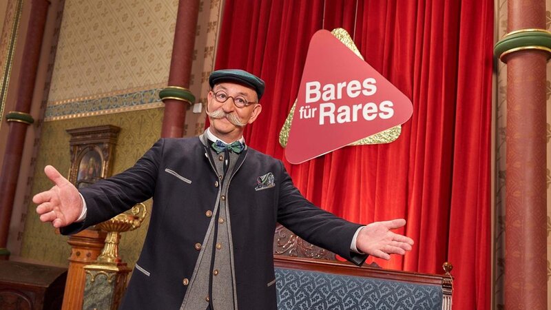 Moderator Horst Lichter präsentiert "Bares für Rares".