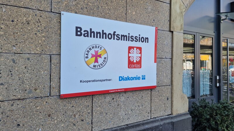 Die Bahnhofsmission in Koblenz