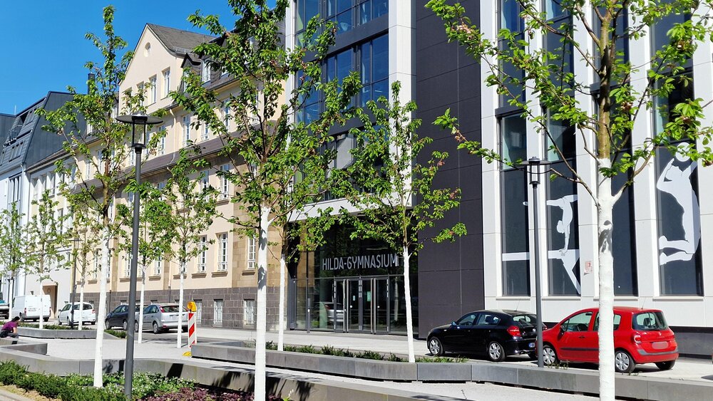 Das Hilda-Gymnasium. Das Hilda-Gymnasium.