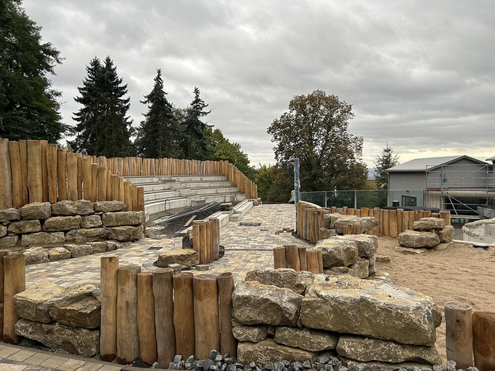 Die neue Seehund-Anlage im Zoo Neuwied nimmt konkrete Formen an. Die neue Seehund-Anlage im Zoo Neuwied nimmt konkrete Formen an.
