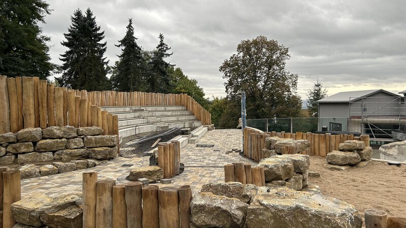 Die neue Seehund-Anlage im Zoo Neuwied nimmt konkrete Formen an.