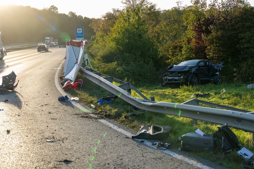 Zwei Tote bei schwerem Unfall auf der A3 bei Koblenz Zwei Tote bei schwerem Unfall auf der A3 bei Koblenz