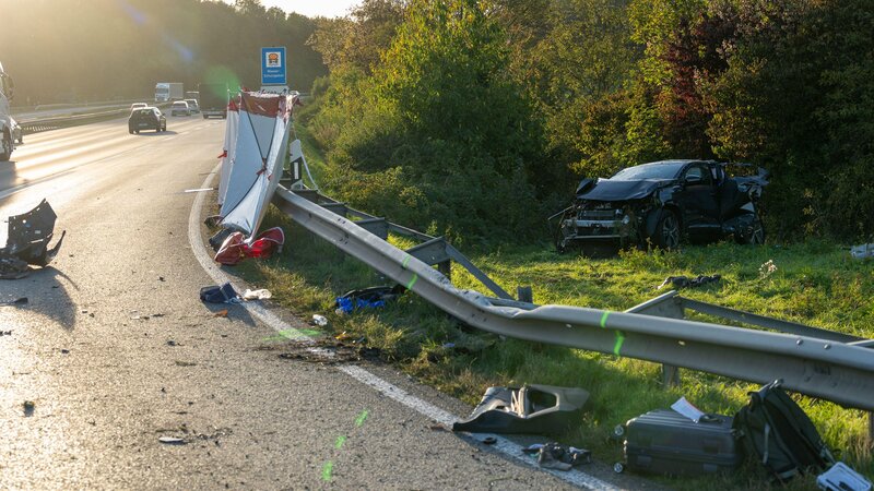 Zwei Tote bei schwerem Unfall auf der A3 bei Koblenz