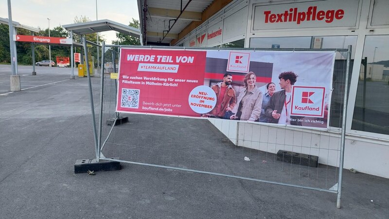 Eröffnung im November: Kaufland zieht in die frühere Real-Filiale im Rhein-Mosel-Einkaufszentrum ein.