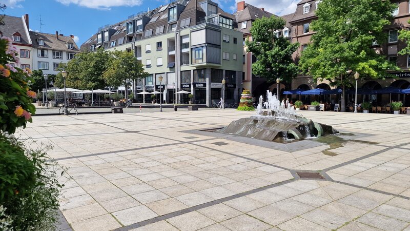 Münzplatz in Koblenz.