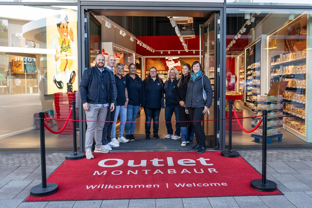 Neueröffnung von Storck im Outlet Montabaur.