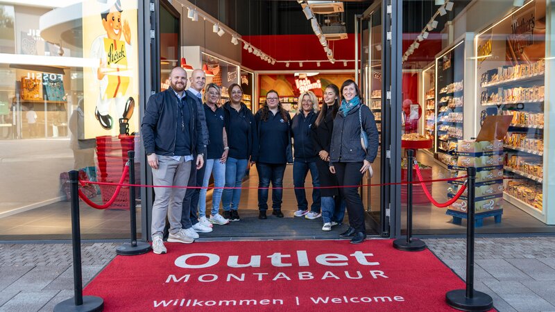 Neueröffnung von Storck im Outlet Montabaur.