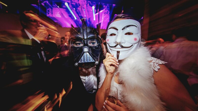 Halloween-Party (Symbolbild)
