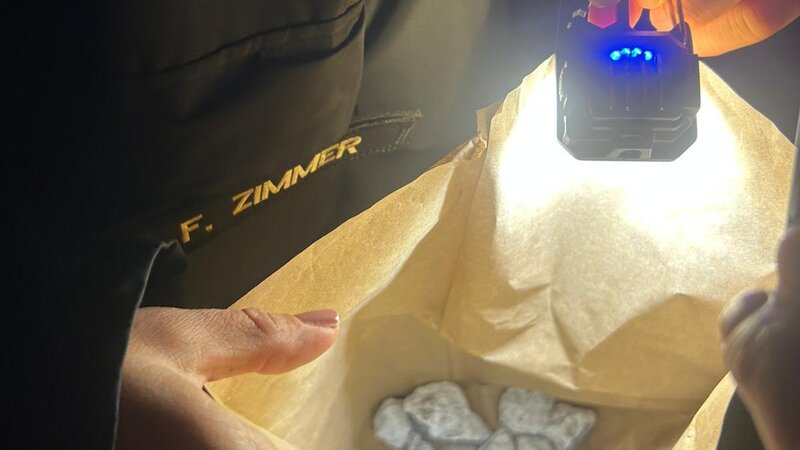 In Koblenz-Güls eingeschlagen: Reste eines verglühten Meteoriten