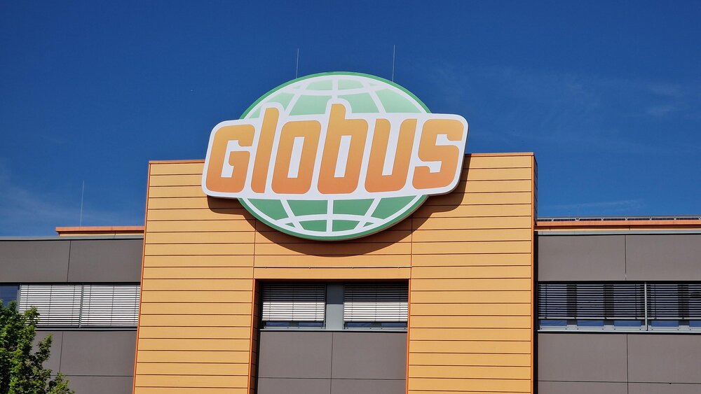 Die Globus-Markthalle in Koblenz. Die Globus-Markthalle in Koblenz.
