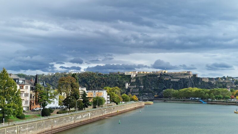 In Koblenz zieht ein Sturm auf.