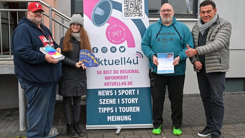 Gewinnspielübergabe - Aktuell4u