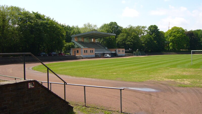 Das Raiffeisenstadion in Neuwied.