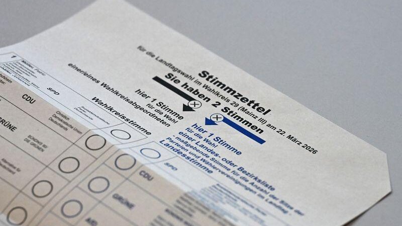Stimmzettel der Wahl. (Archivfoto)