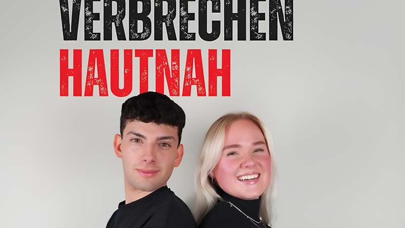 Die beiden jungen Podcaster Luca und Ida