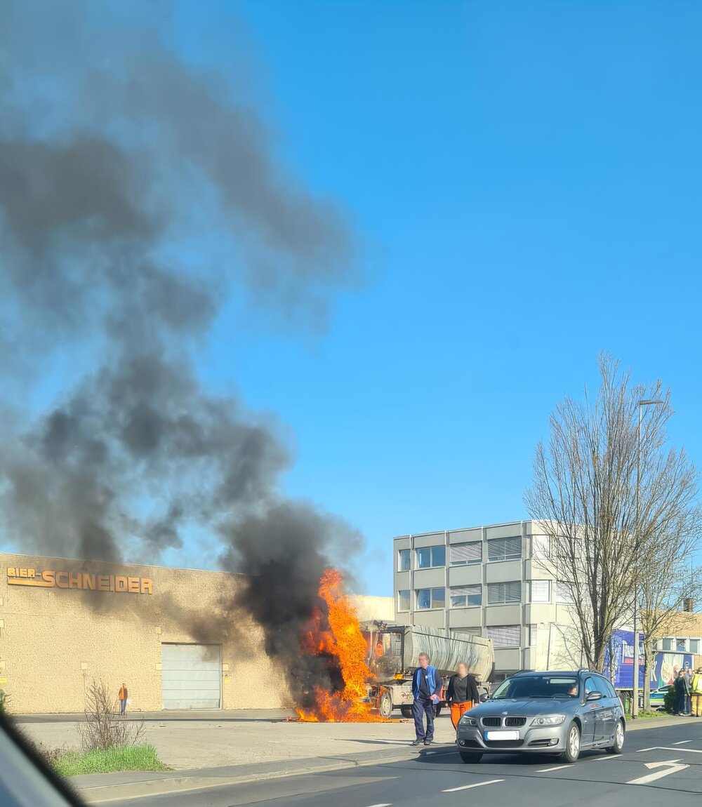 LKW Brand Industriestraße, 05.03.2026