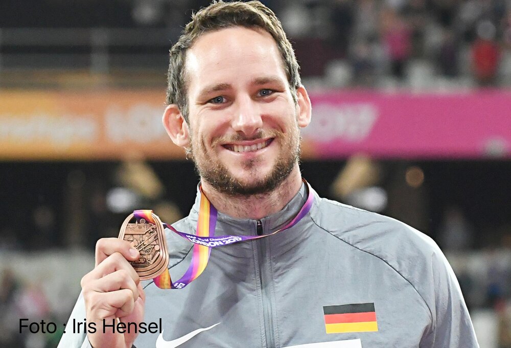 Kai Kazmirek feierte bei der Weltmeisterschaft 2017 mit der Bronzemedaille seinen größten Erfolg. Foto: LG RheinWied/Iris Hensel