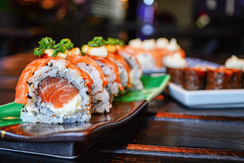 Sushi (Symbolbild). Sushi (Symbolbild).