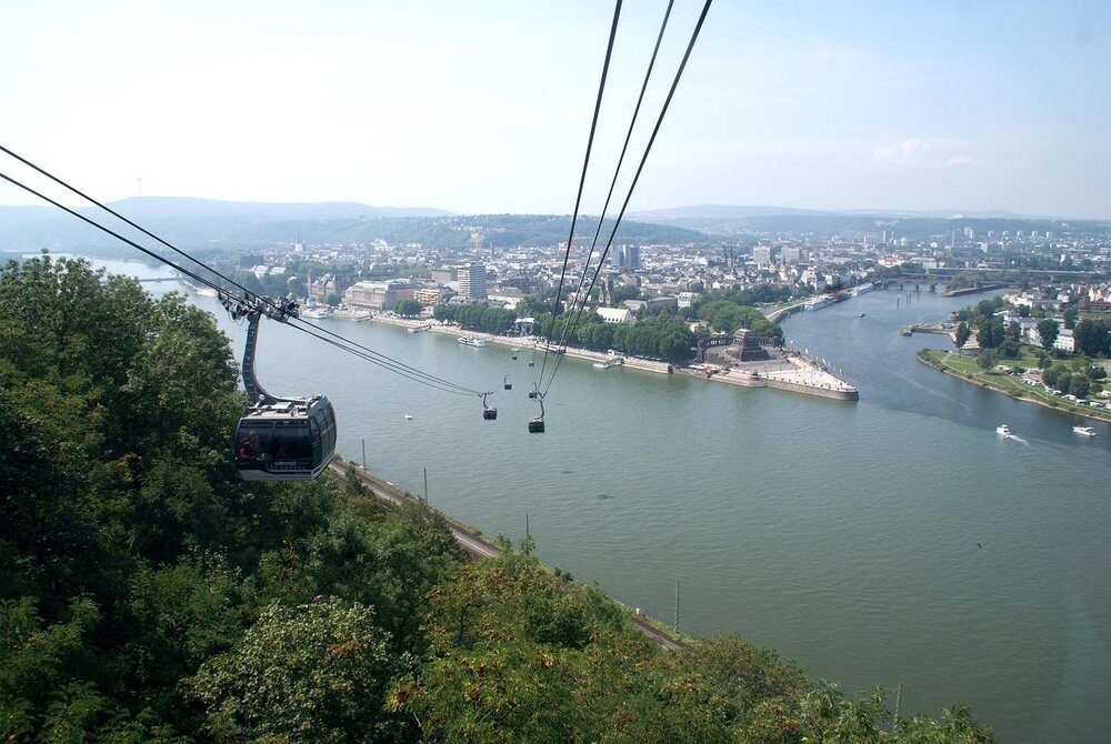 Seilbahn Koblenz, Symbolfoto Seilbahn Koblenz, Symbolfoto