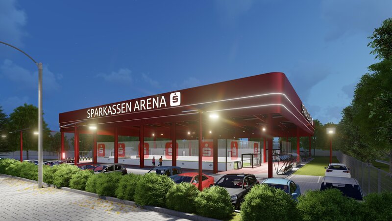 So könnte die neue Freiluftsporthalle in Koblenz aussehen.