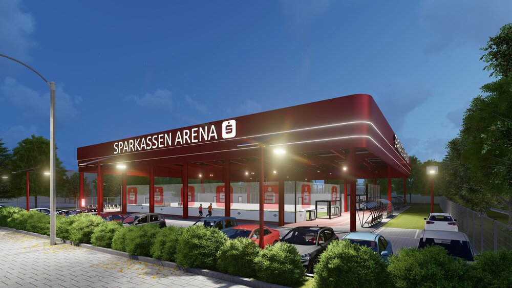 So könnte die neue Freiluftsporthalle in Koblenz aussehen.